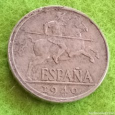 Monedas con errores: ERROR. 10 CÉNTIMOS DE 1940 CON DOBLE ERROR.. DESPLAZADO Y DOBLE ANILLO. Lote 339455548