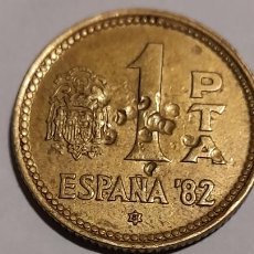 Monedas con errores: MONEDA CON ERROR - 1 PESETA 1980 *81 - ESPAÑA 82 - ERRORES EN AMBAS. Lote 340772768