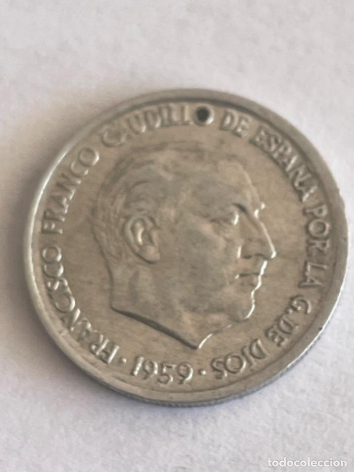Monedas con errores: * ERROR * 10 c&eacute;ntimos 1959. LISTEL GRUESO EN ANVERSO - Foto 1