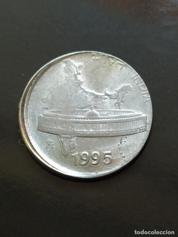 Monedas con errores: ## ERROR # India 1995 50 Pa&iacute;se Desplazada ## - Foto 2