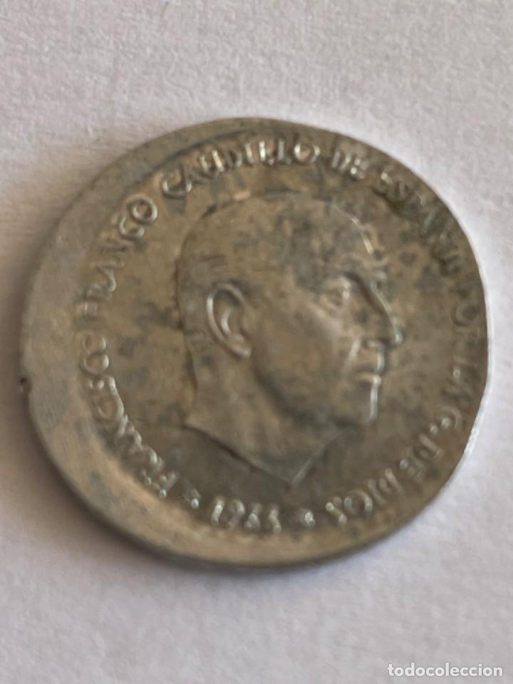 Monedas con errores: * ERROR * 50 C&Eacute;NTIMOS 1966*71. DESPLAZADA - Foto 1