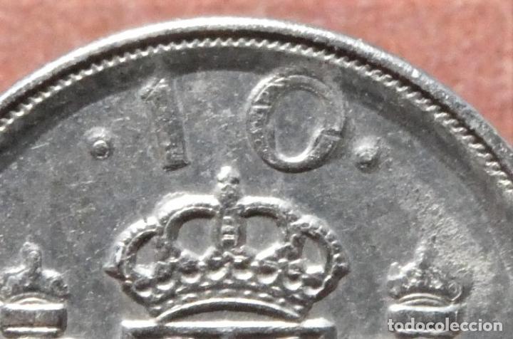 Monedas con errores: Error de acu&ntilde;aci&oacute;n moneda de 10 Pesetas 1992 10 pegado al listel - Foto 2