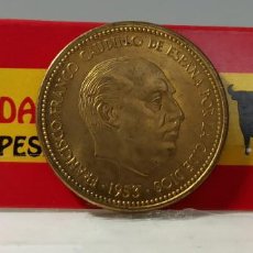 Monedas con errores: ESPAÑA; 2,50 PESETAS 1953*(19-56) LINEA ANVERSO,REVERSO INCUSO. VARIANTE.SC/UNC 53002. Lote 353974708