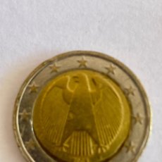 Monedas con errores: * FALSA * 2 EURO ALEMANIA AÑO 2002. Lote 363494210