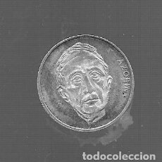 Monedas con errores: MONEDAS DE PERSONAJES BAÑADAS EN PLATA LAS QUE VES AZORIN. Lote 363542650