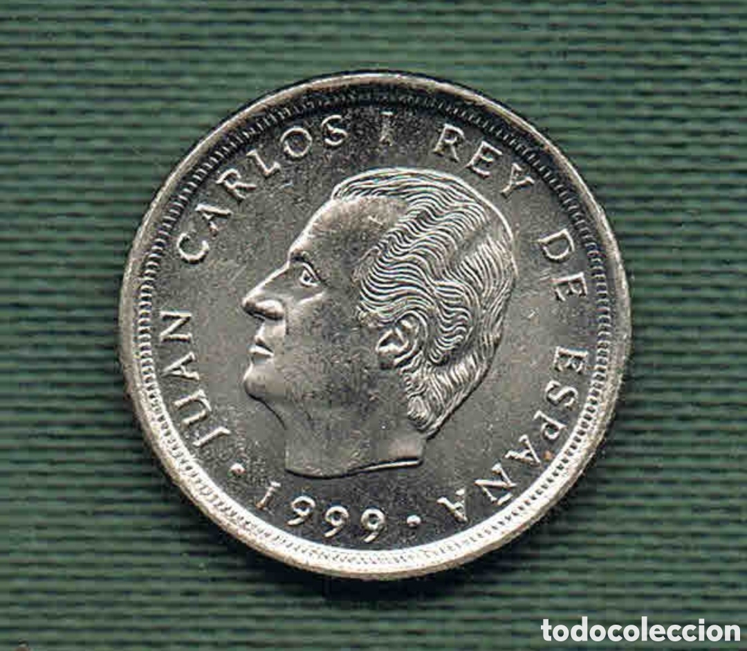Monedas con errores: 10 PESETAS 1999 ERROR DE ACU&Ntilde;ACI&Oacute;N SIN CIRCULAR - Foto 2