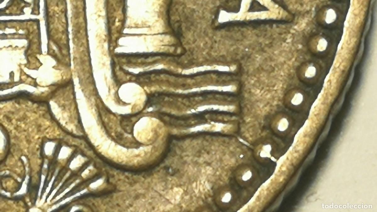 Monedas con errores: eRRoR... (EXCESOS de METAL) Moneda 1 Peseta 1963 *65 - Foto 2