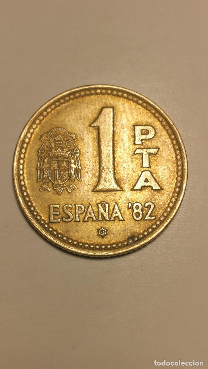 Monedas con errores: eRRoR... (EXCESOS de METAL) Moneda 1 Peseta 1980 *81 - Foto 3