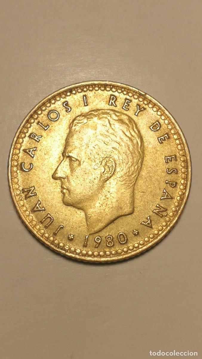 Monedas con errores: eRRoR... (EXCESOS de METAL) Moneda 1 Peseta 1980 *81 - Foto 4