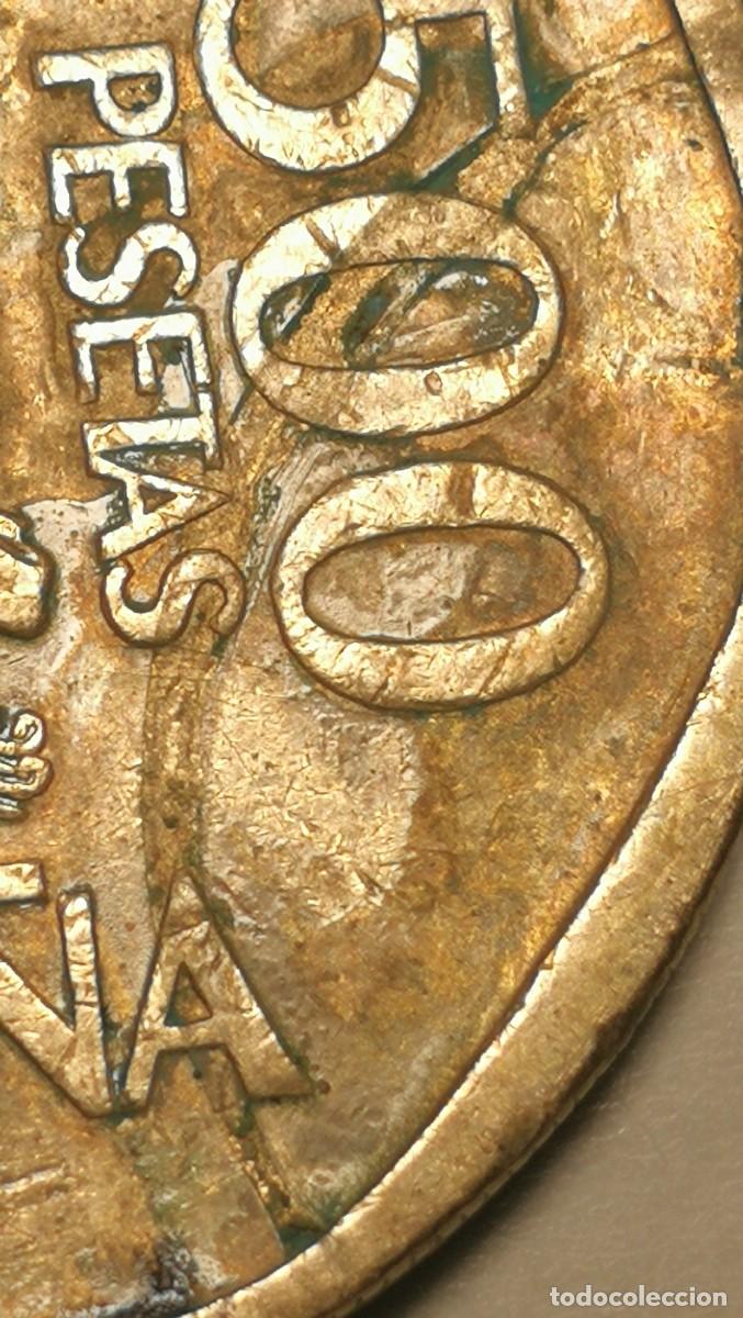 Monedas con errores: eRRoR... (MARCAS RARAS) Moneda 500 Pesetas 1988 - Foto 3