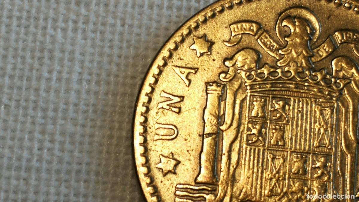 Monedas con errores: eRRoR.... (ANEP&Iacute;GRAFA) Moneda 1 Peseta 1953, Estado espa&ntilde;ol - Foto 1