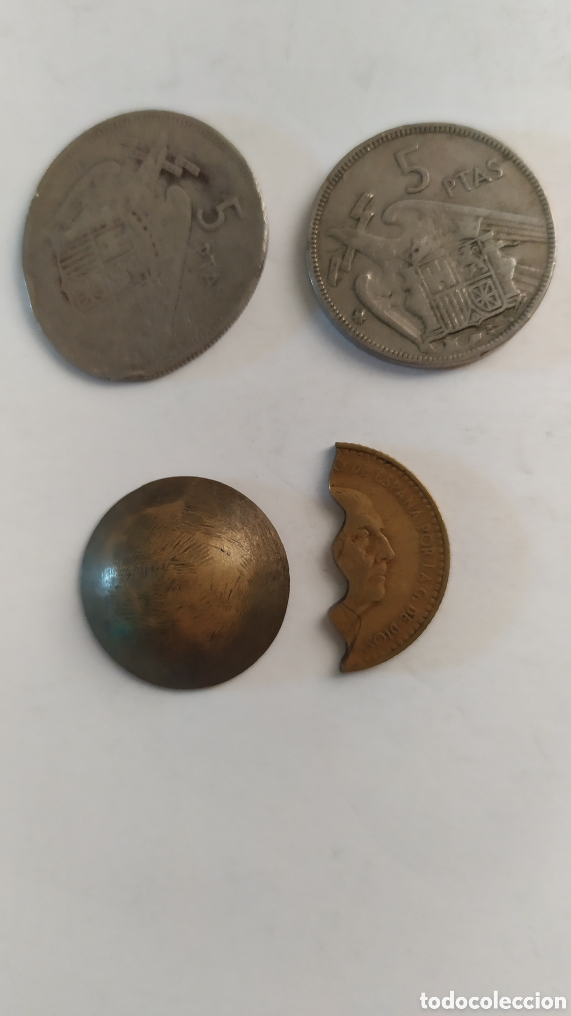 Monedas con errores: MONEDAS DE FRANCO - Foto 2