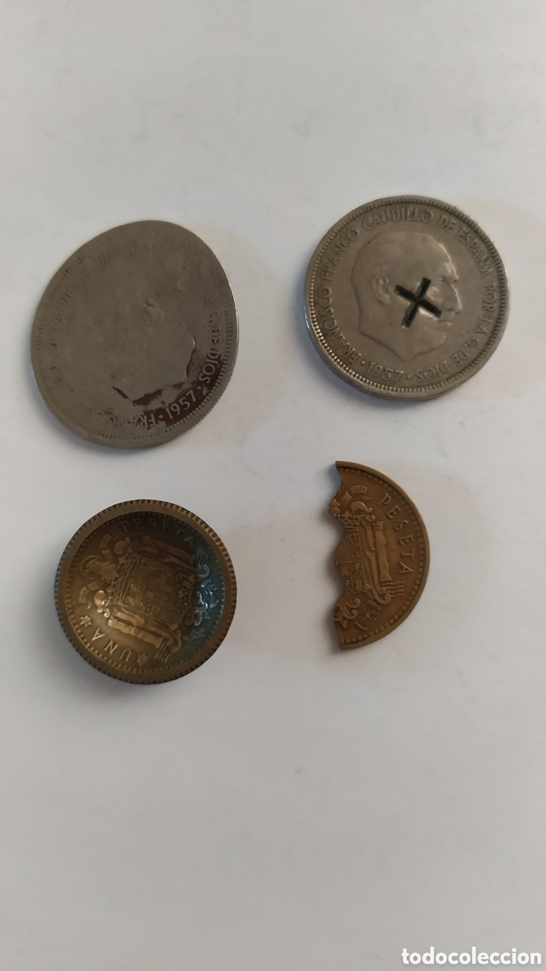 Monedas con errores: MONEDAS DE FRANCO - Foto 1