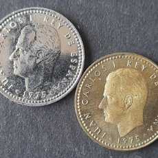 Monedas con errores: RARA MONEDA DE 1 PESETA 1953 FRANCISCO FRANCO ESPAÑA KM-775 BLANCA EN LUGAR DE RUBIA