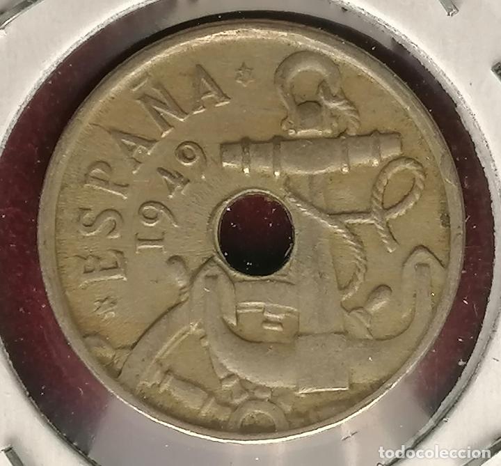 Monedas con errores: 50 centimos 1949 * 56 Empastada - Foto 3