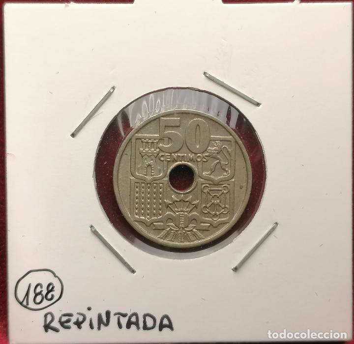 Monedas con errores: 50 centimos 1963 * 65 Repintada Flechas - Foto 1