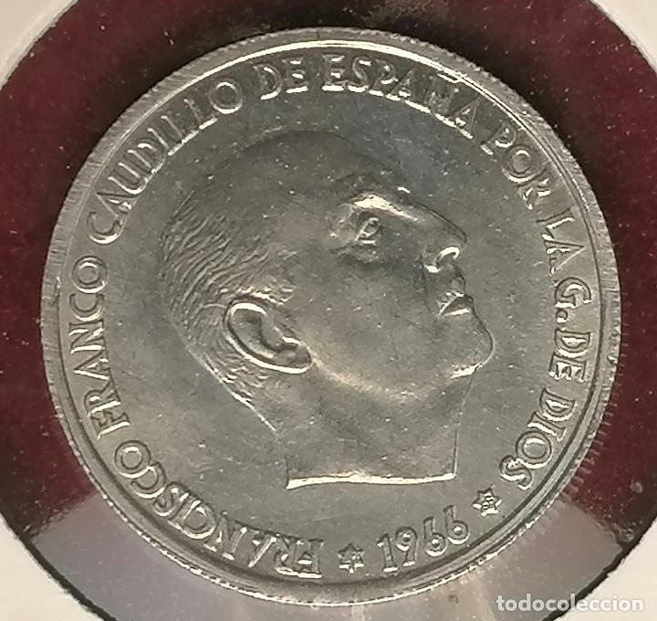 Monedas con errores: 50 centimos 1966 * 68 GIRADA 15&ordm; - Foto 4