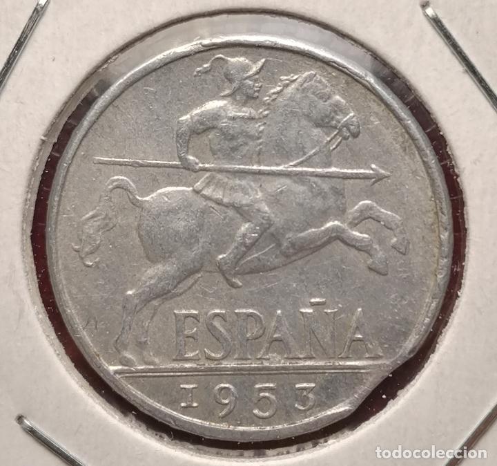 Monedas con errores: 10 centimos 1953 Segmentada - Foto 2