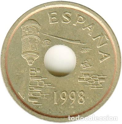 Monedas con errores: Variante - Error de 25 pesetas de 1998 Ceuta - N&uacute;m. 11 - Foto 2