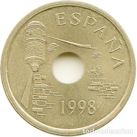 Monedas con errores: Variante - Error de 25 pesetas de 1998 Ceuta - N&uacute;m. 20 - Foto 2