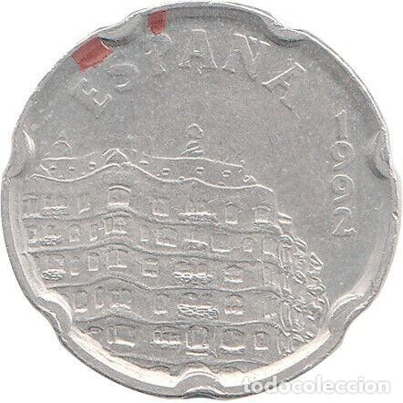 Monedas con errores: Variante - Error de 50 pesetas de 1992 - Pedrera - Foto 1