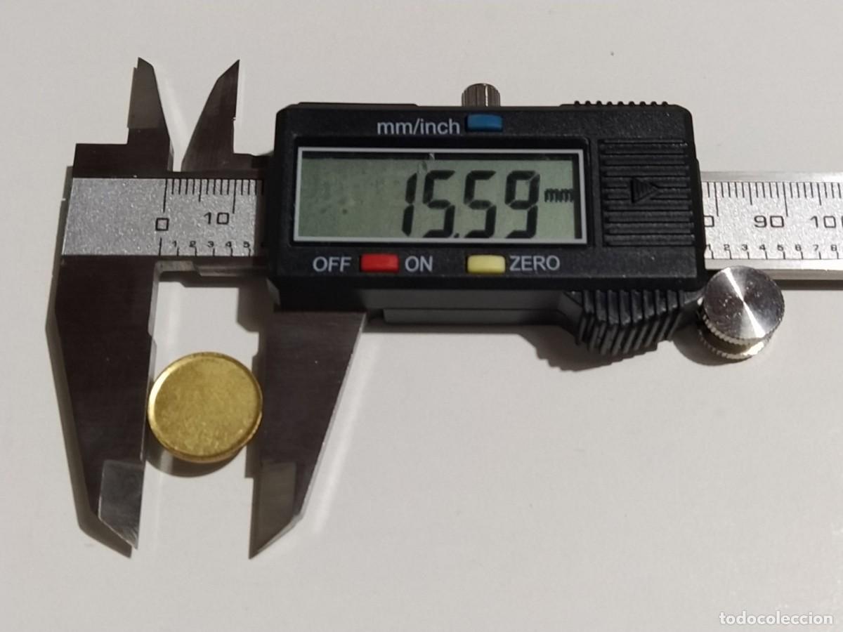 Monedas con errores: COSPEL SIN ACU&Ntilde;AR - 1,8 grs / 15,59 mm - Foto 2
