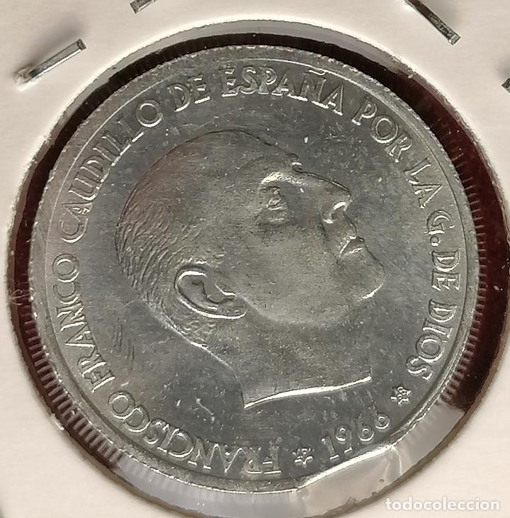 Monedas con errores: 50 centimos 1966 * 68 Segmentada curva - girada - Foto 4