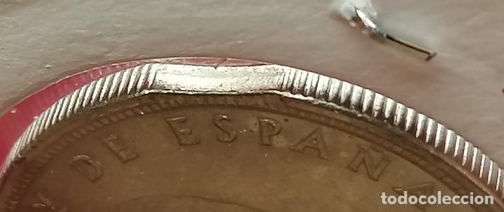 Monedas con errores: 5 pesetas 1980 * 81 mundial Segmentada - Foto 4