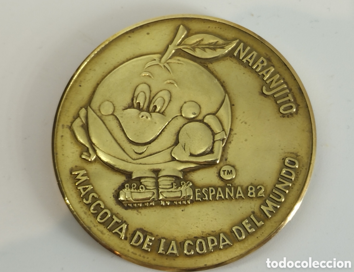 Monedas con errores: Moneda de la mascota de la copa del mundo Espa&ntilde;a - Foto 1