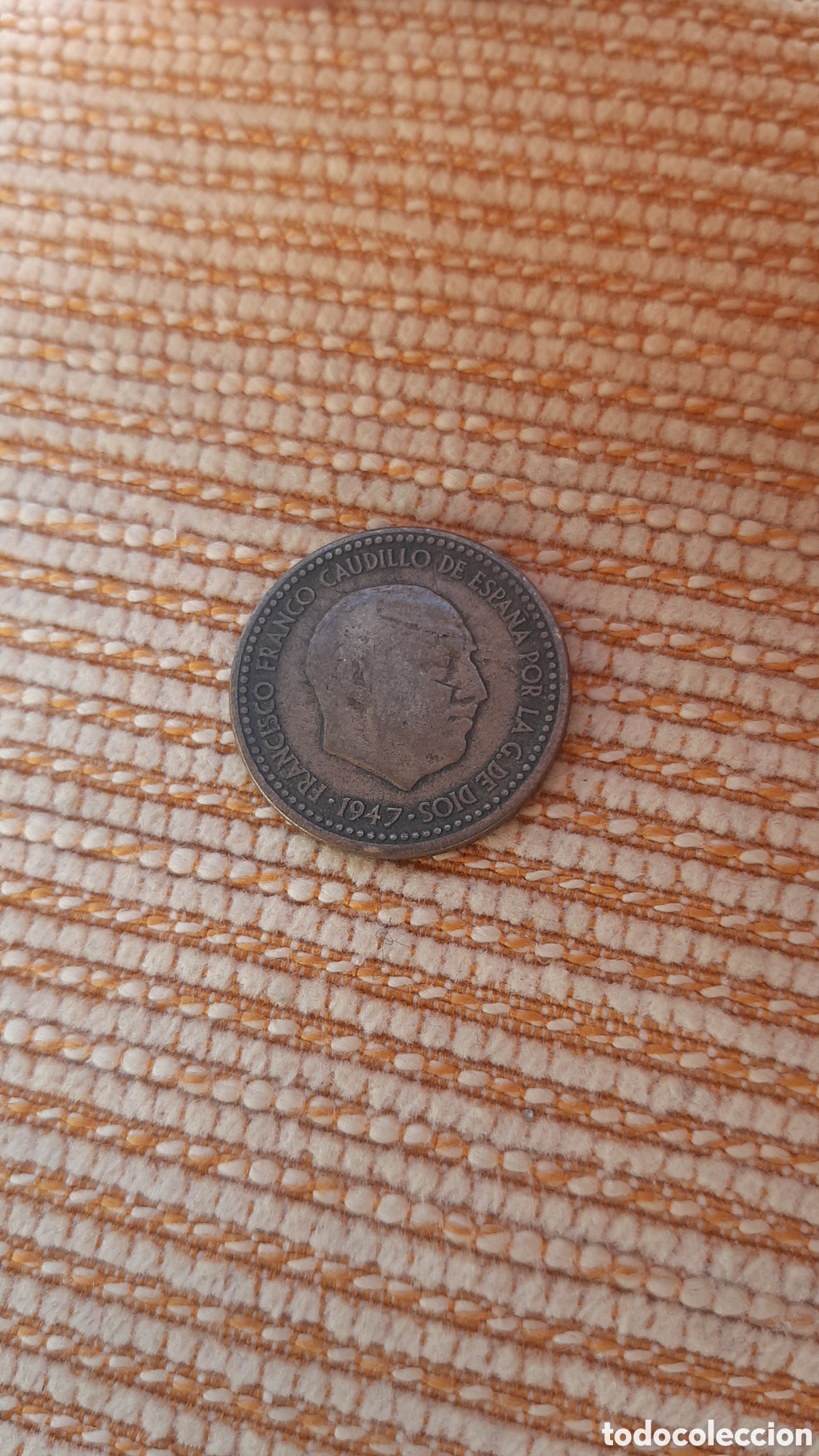 Monedas con errores: (ERROR E. ESPA&Ntilde;OL)(1947) 1 PESETA CON HOJITAS ESTRELLA NO VISIBLE - Foto 7