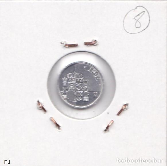 Monedas con errores: Moneda 1 Pta 1992 J Carlos. Error, Rayas Cruzadas. Anv Ebc. - Foto 3