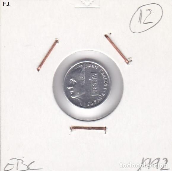 Monedas con errores: Moneda 1 Pta 1992 J Carlos. Error, Listel Labiado. Rev Ebc. - Foto 1