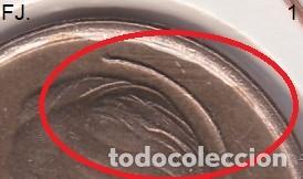Monedas con errores: Moneda 20 Franco 1994 B&eacute;lgica Balduino II. Error, Rayas Cruzadas. Anv Mbc. - Foto 2