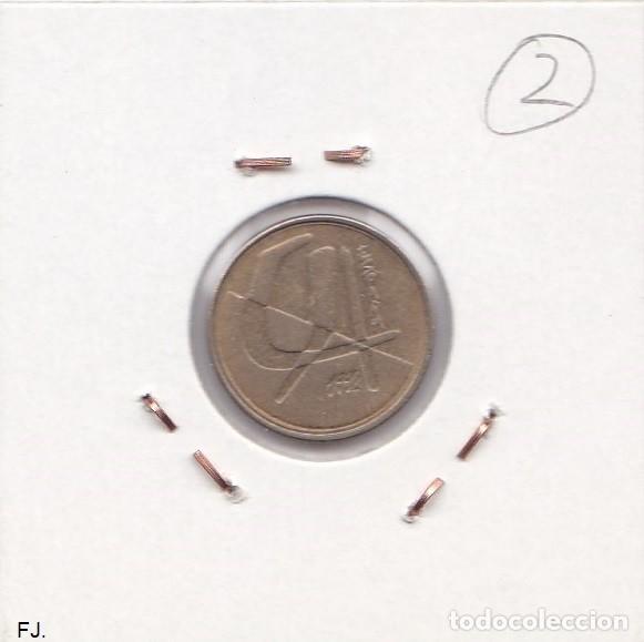 Monedas con errores: Moneda 5 Ptas 1992. Error Isla de Metal en Cospel. Anv. Mbc. - Foto 3