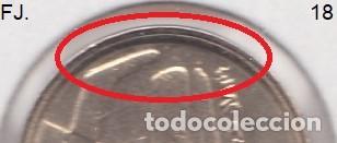Monedas con errores: Moneda 5 Ptas 1992. Error, Doble Listel Rev Mbc+. - Foto 3