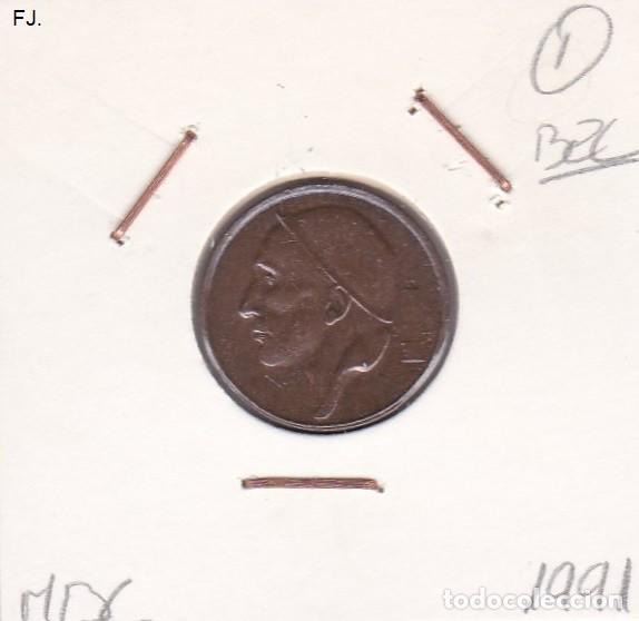 Monedas con errores: Moneda 50 Cts 1991 B&eacute;lgica. Error, Descentrada. Mbc. - Foto 1