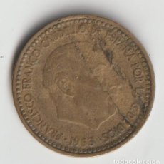 Monedas con errores: ERROR ACUÑACIÓN ANVERSO 1 PESETA 1953. Lote 403378654