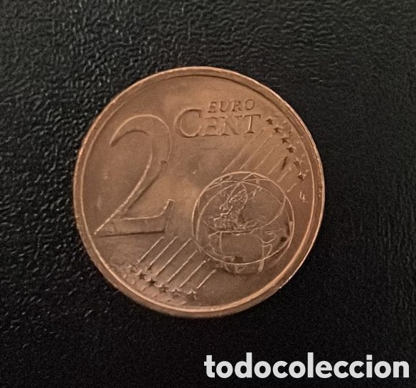 Monedas con errores: MONEDA ERROR 2 CENTIMOS 1999. IMPRESIONANTE ERROR. Ref Al - Foto 1