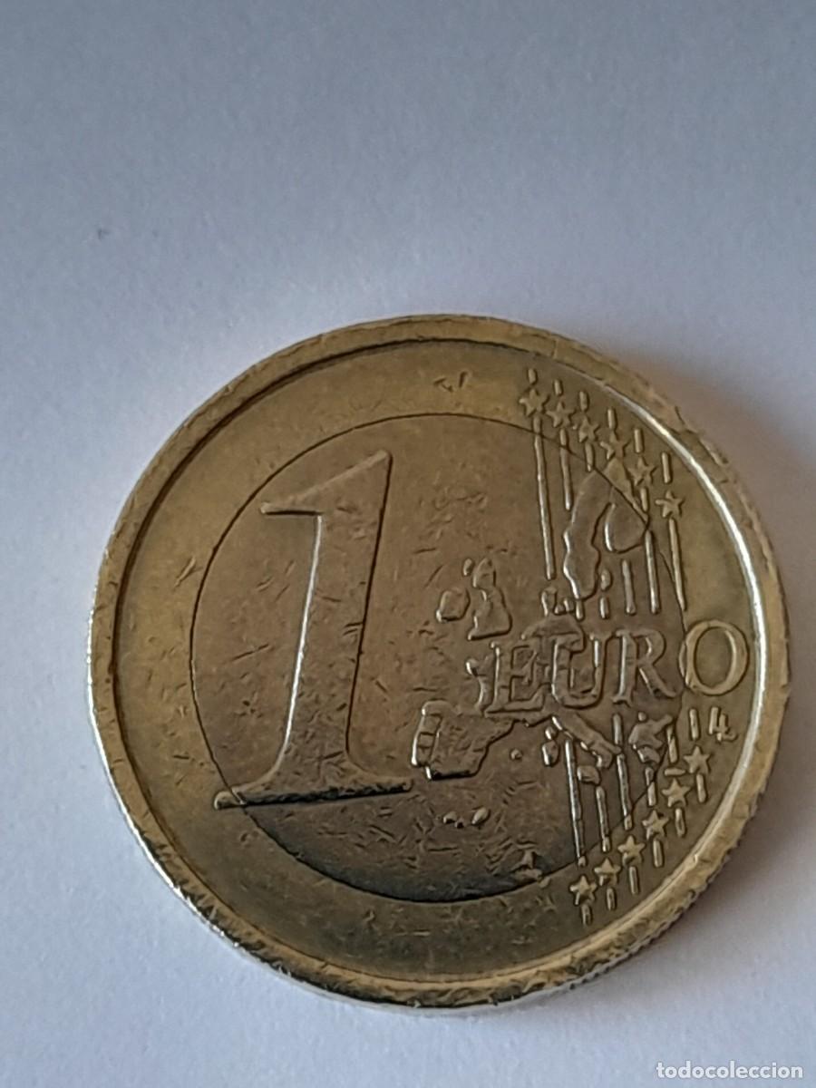 Monedas con errores: Moneda 1 euro Italia DEFECTUOSA - Foto 4