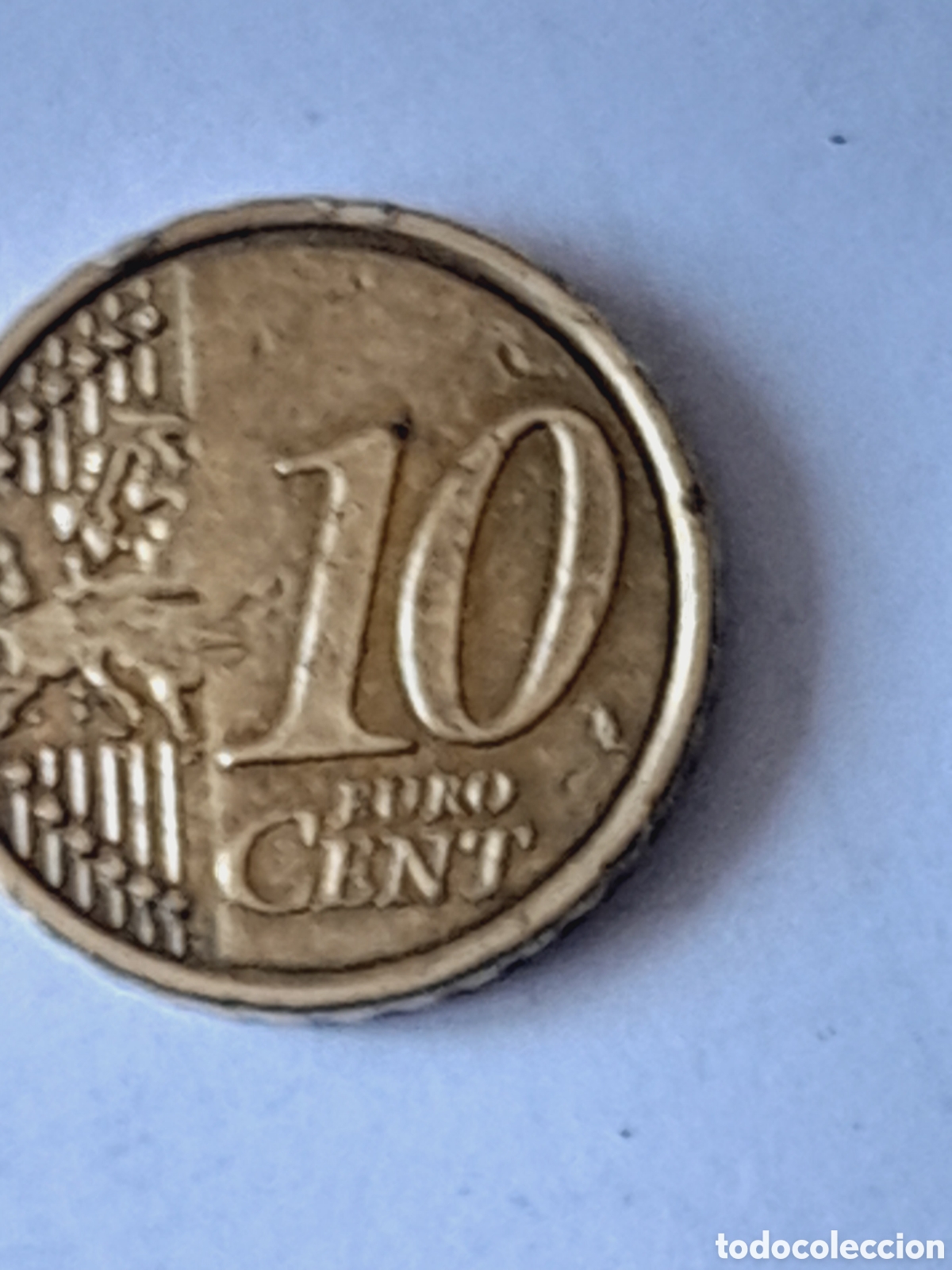 Monedas con errores: Moneda ITALIA 10 centimos. Error - Foto 3