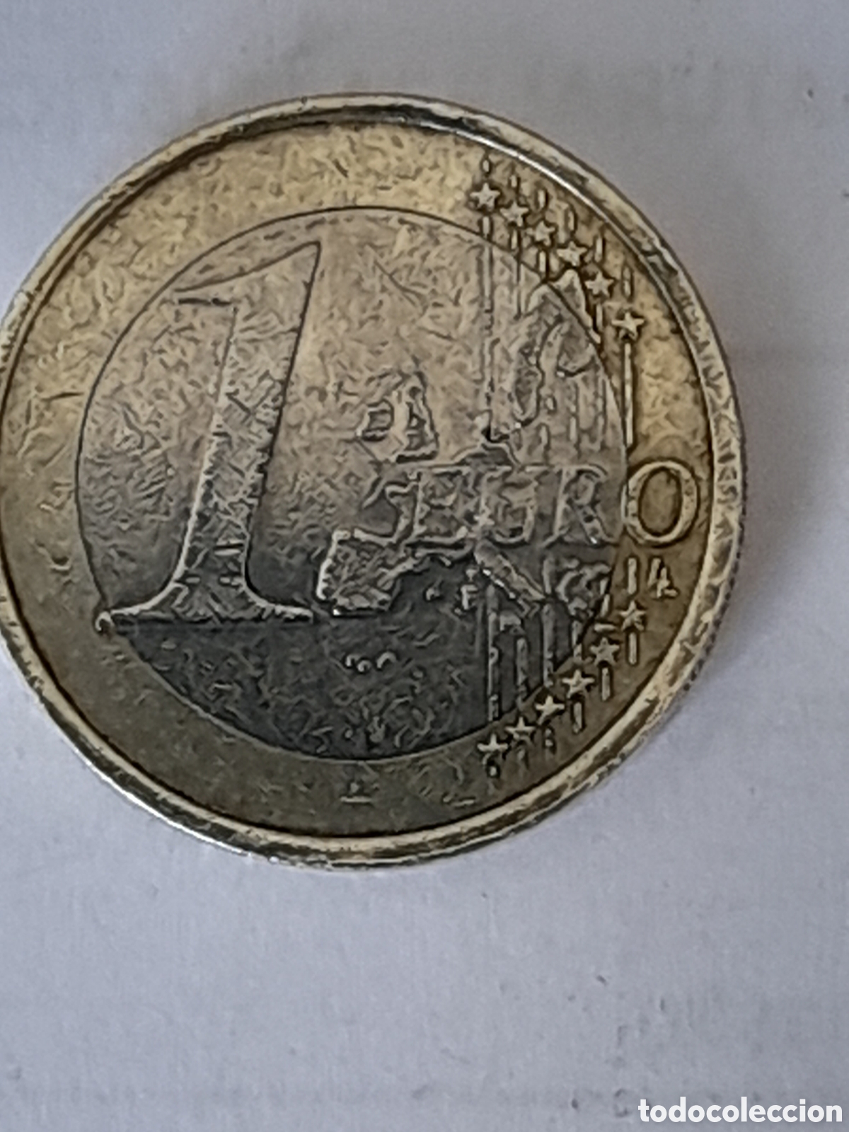 Monedas con errores: Moneda 1 euro Francia. DEFECTUOSA - Foto 2