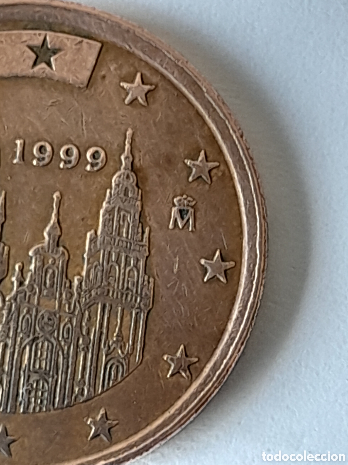 Monedas con errores: Moneda 5 centimos Espa&ntilde;a 1999 TARA - Foto 3
