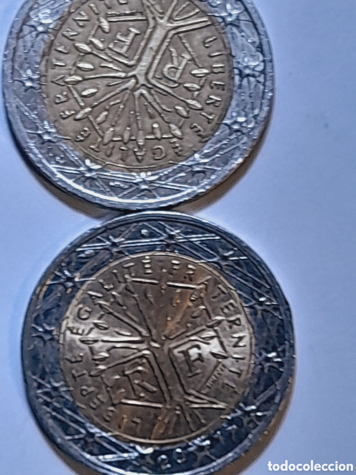 Monedas con errores: Moneda 2 euros de Francia 2017. ERROR - Foto 5