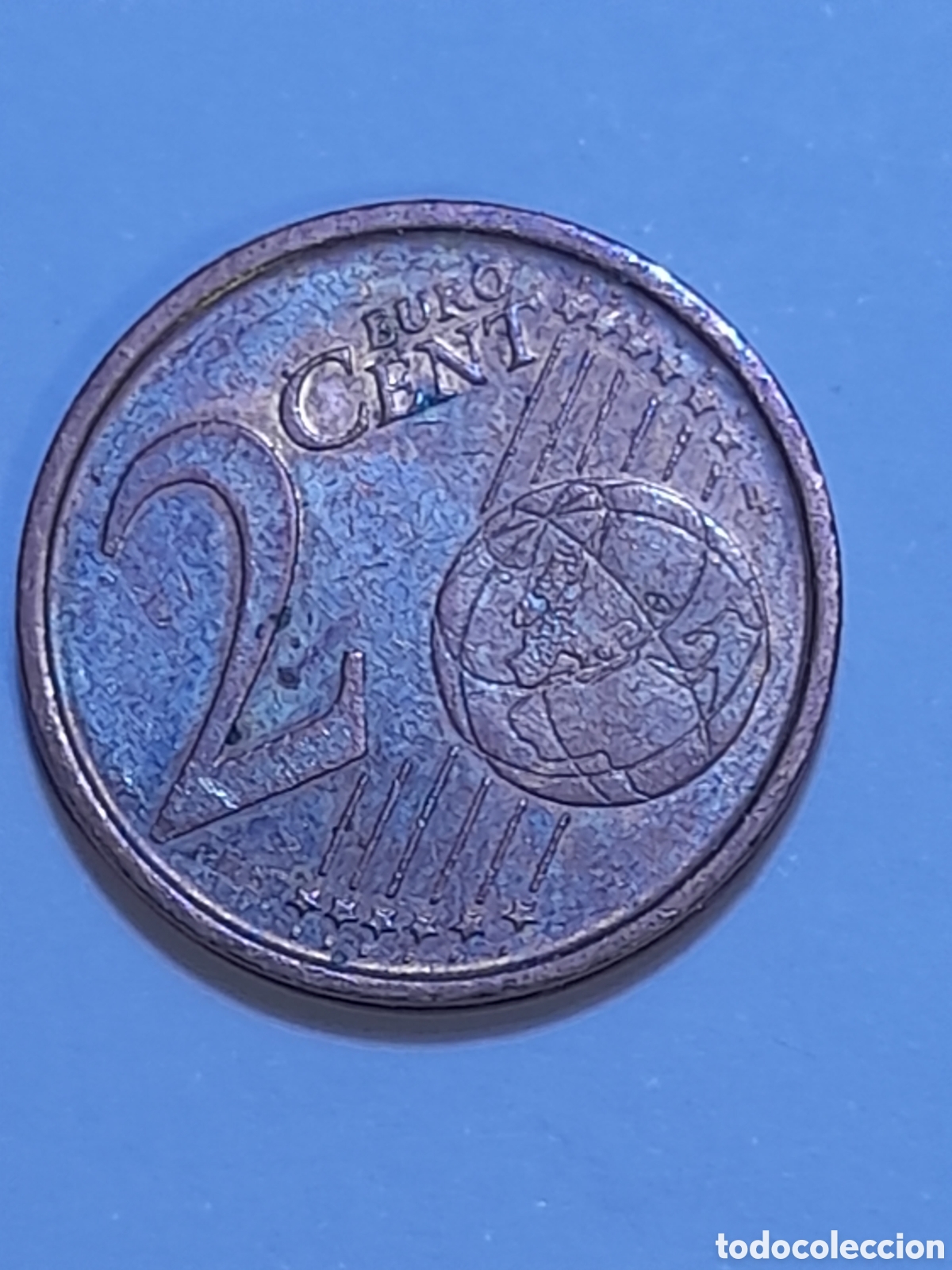 Monedas con errores: Moneda de 2 centimos de Espa&ntilde;a 2000. Con ERROR - Foto 4