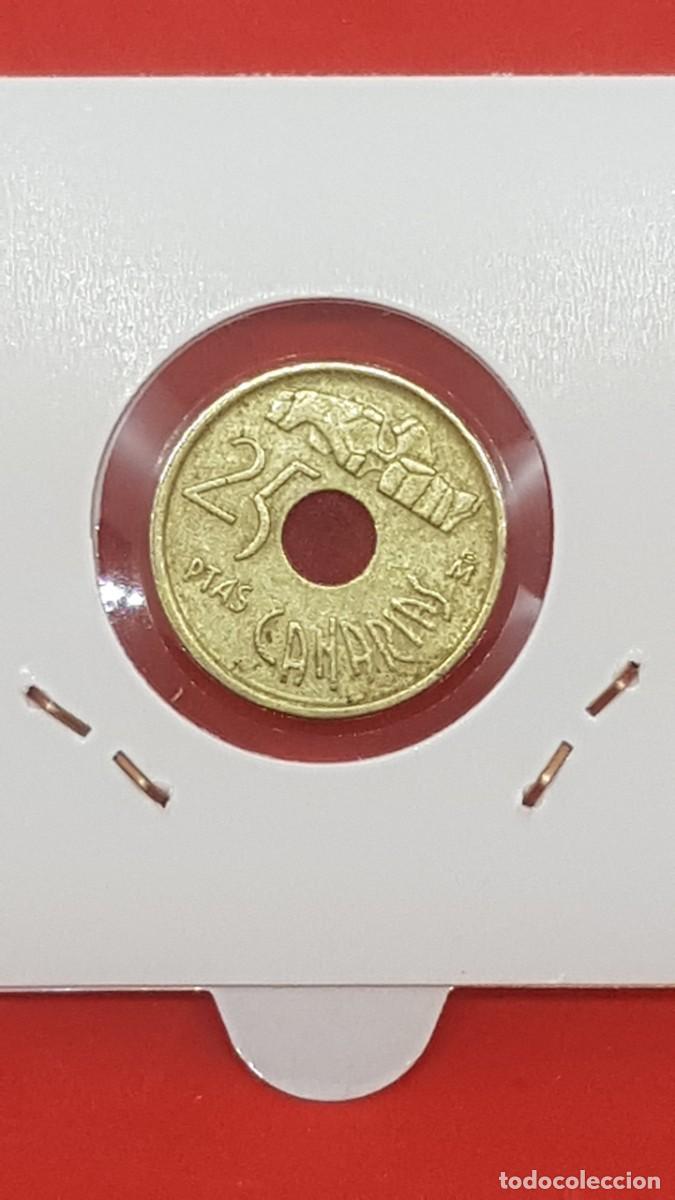 Monedas con errores: 25 PESETAS 1994 DOBLE LISTEL-LABIADO - Foto 3