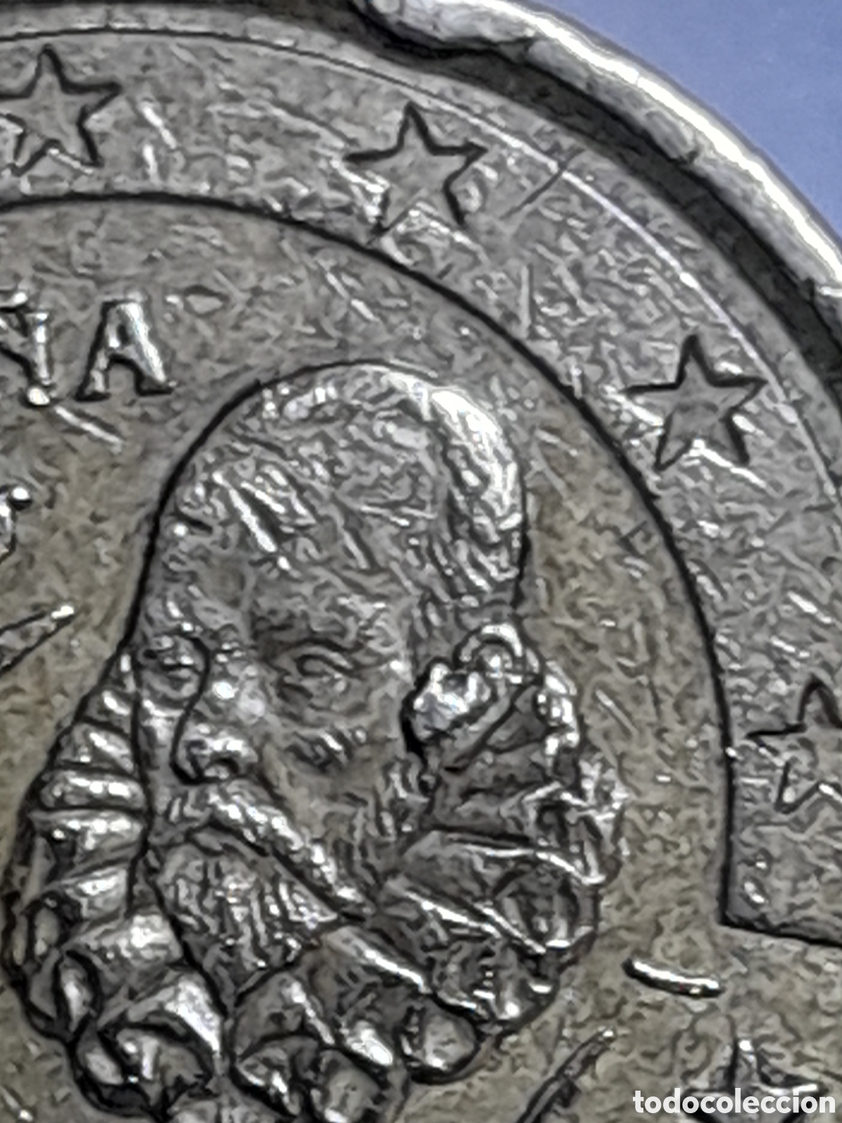 Monedas con errores: Moneda 20 centimos 1999 Espa&ntilde;a. ERROR acu&ntilde;aci&oacute;n - Foto 2