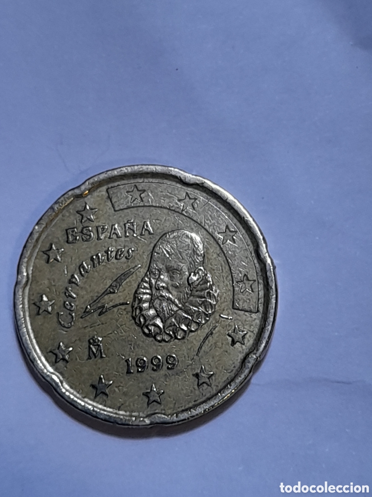 Monedas con errores: Moneda 20 centimos 1999 Espa&ntilde;a. ERROR acu&ntilde;aci&oacute;n - Foto 4