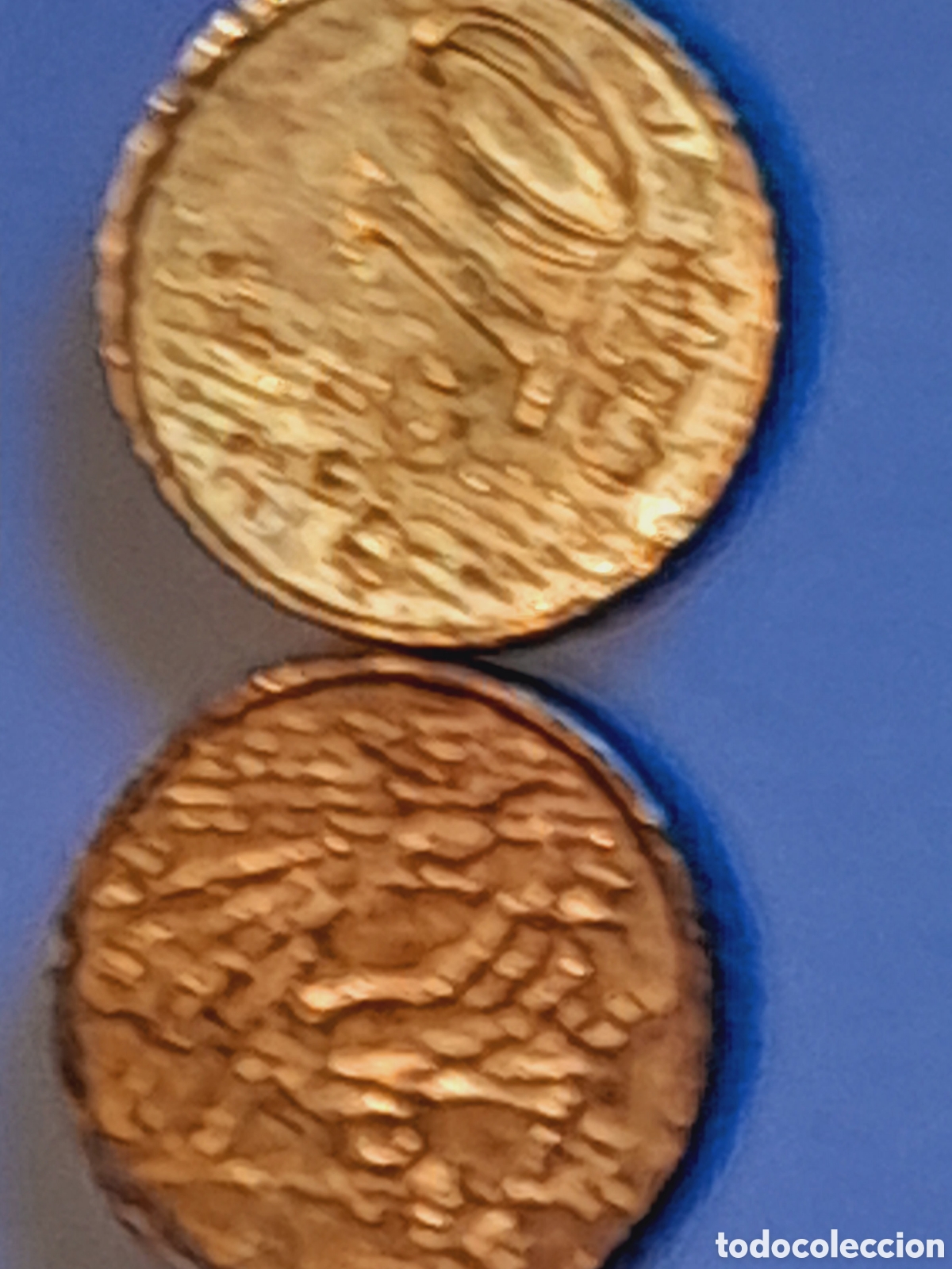 Monedas con errores: Moneda EXCESO DE COBRE 10 ctmos. - Foto 5