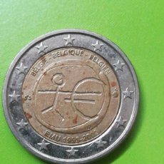 Monedas con errores: MONEDA 2 EURO CONMEMORATIVA 2009 EMU BELGIE