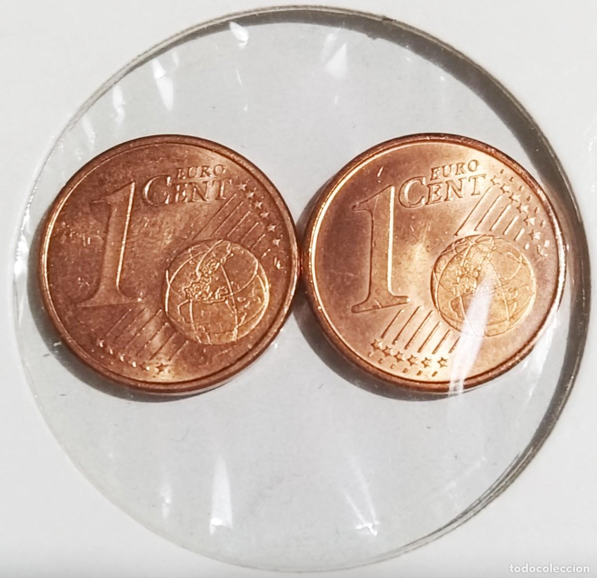 Monedas con errores: 2 x 1 C&Eacute;NTIMO ESPA&Ntilde;A 2018 VARIANTE REVERSO - RARA - Foto 2